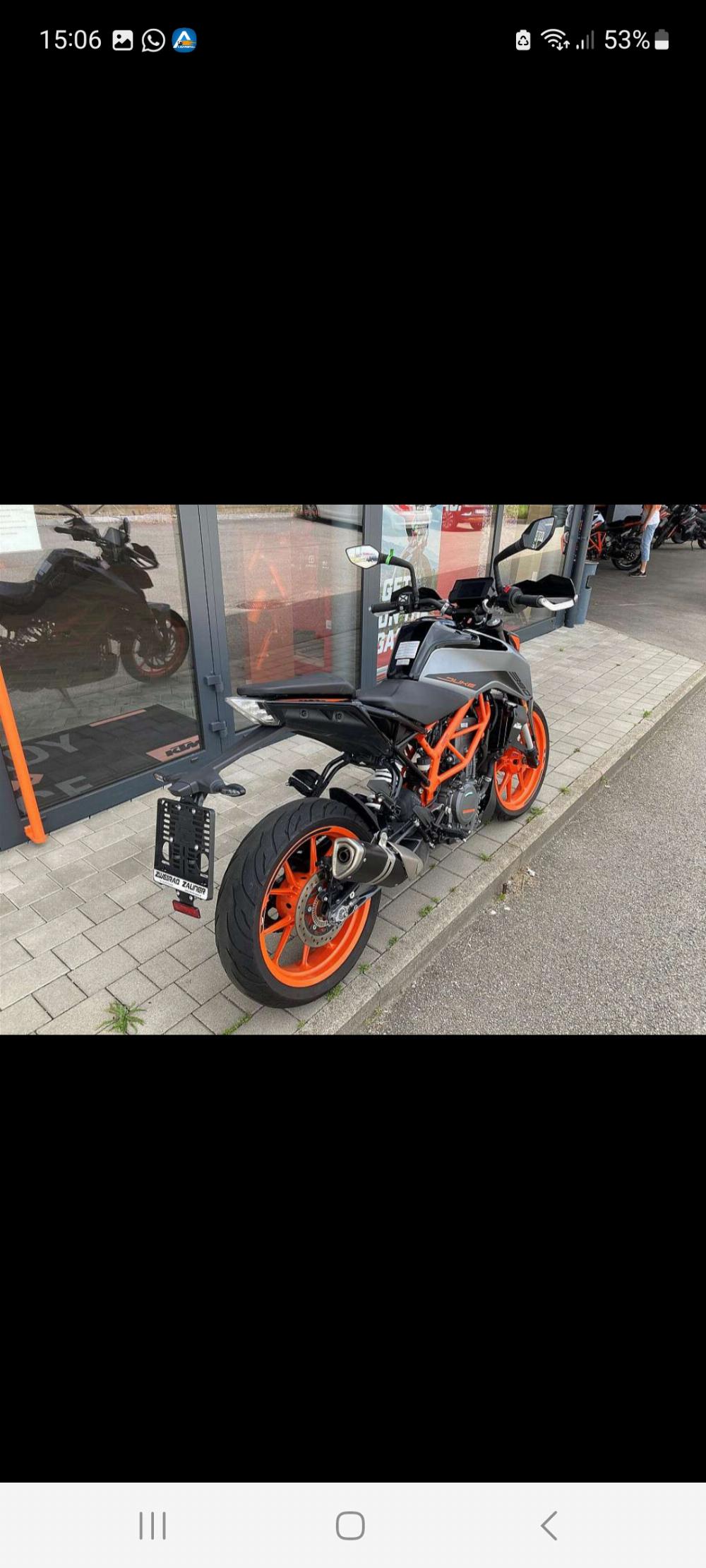Motorrad verkaufen KTM 390 Duke Ankauf